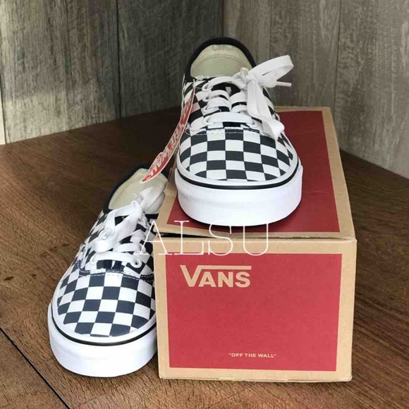 VANS 🔥SALE!🔥 Authentic Checkerboard Drs Dark Blue Kid's OA2Z5IKLS - Picture 3 of 8